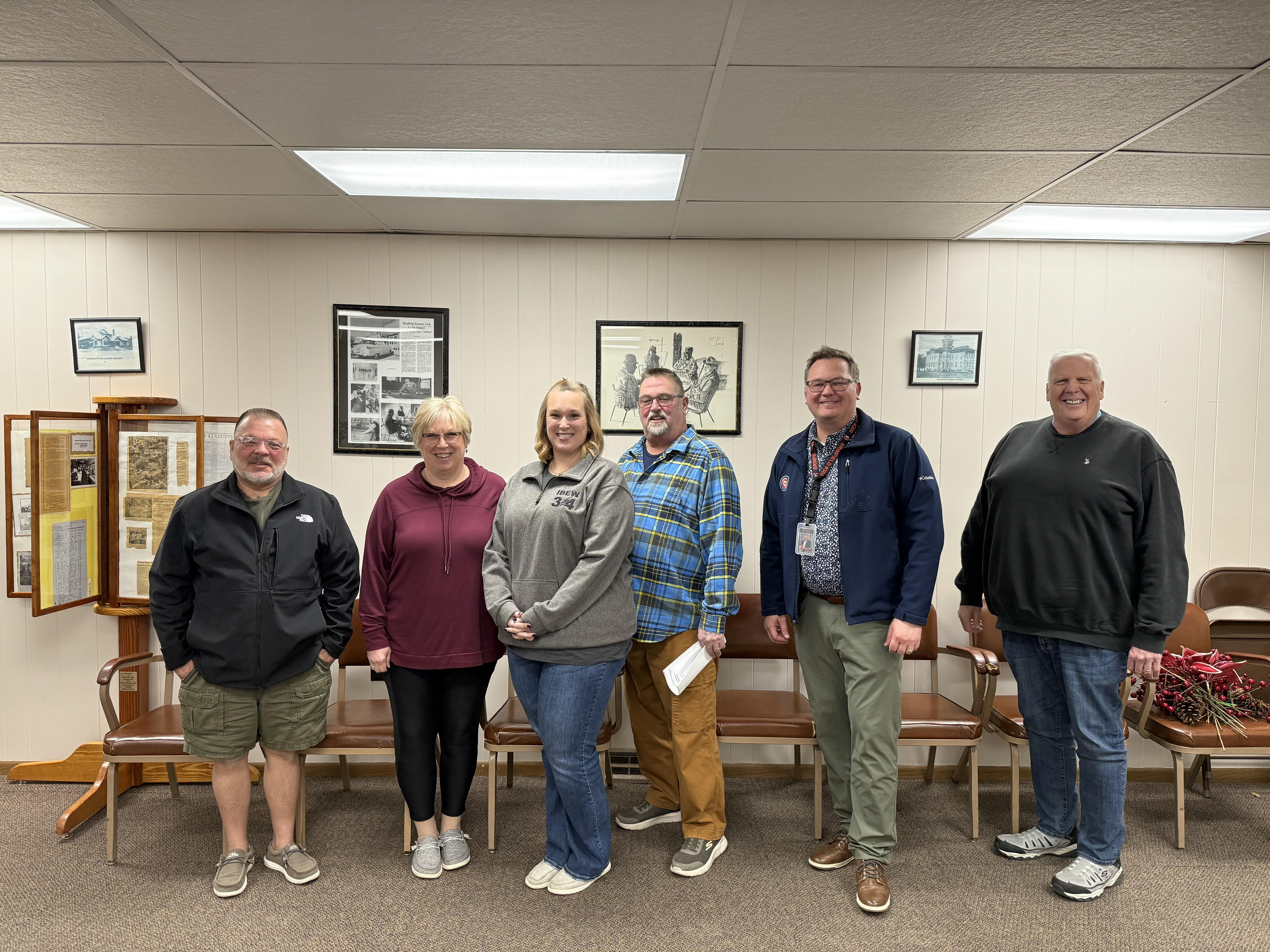 Select Brimfield Comprehensive Plan Steering Committee Members.